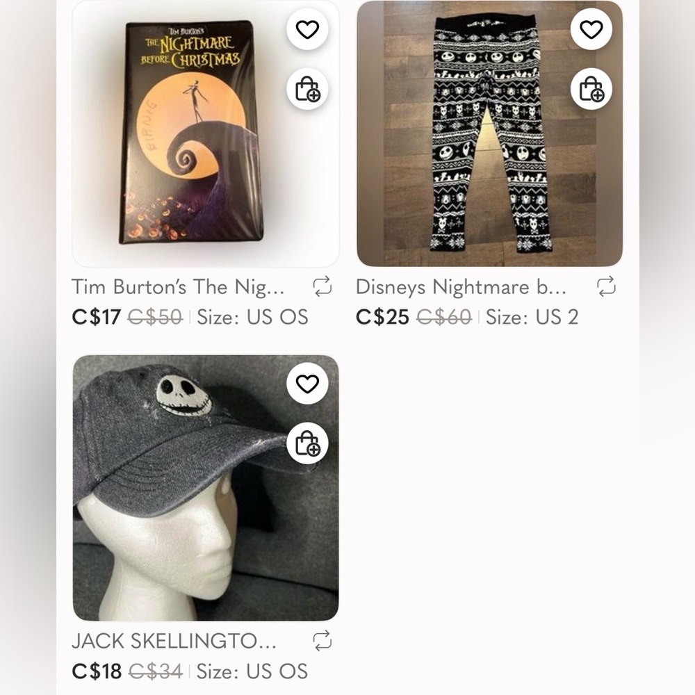 Nightmare before Christmas bundle